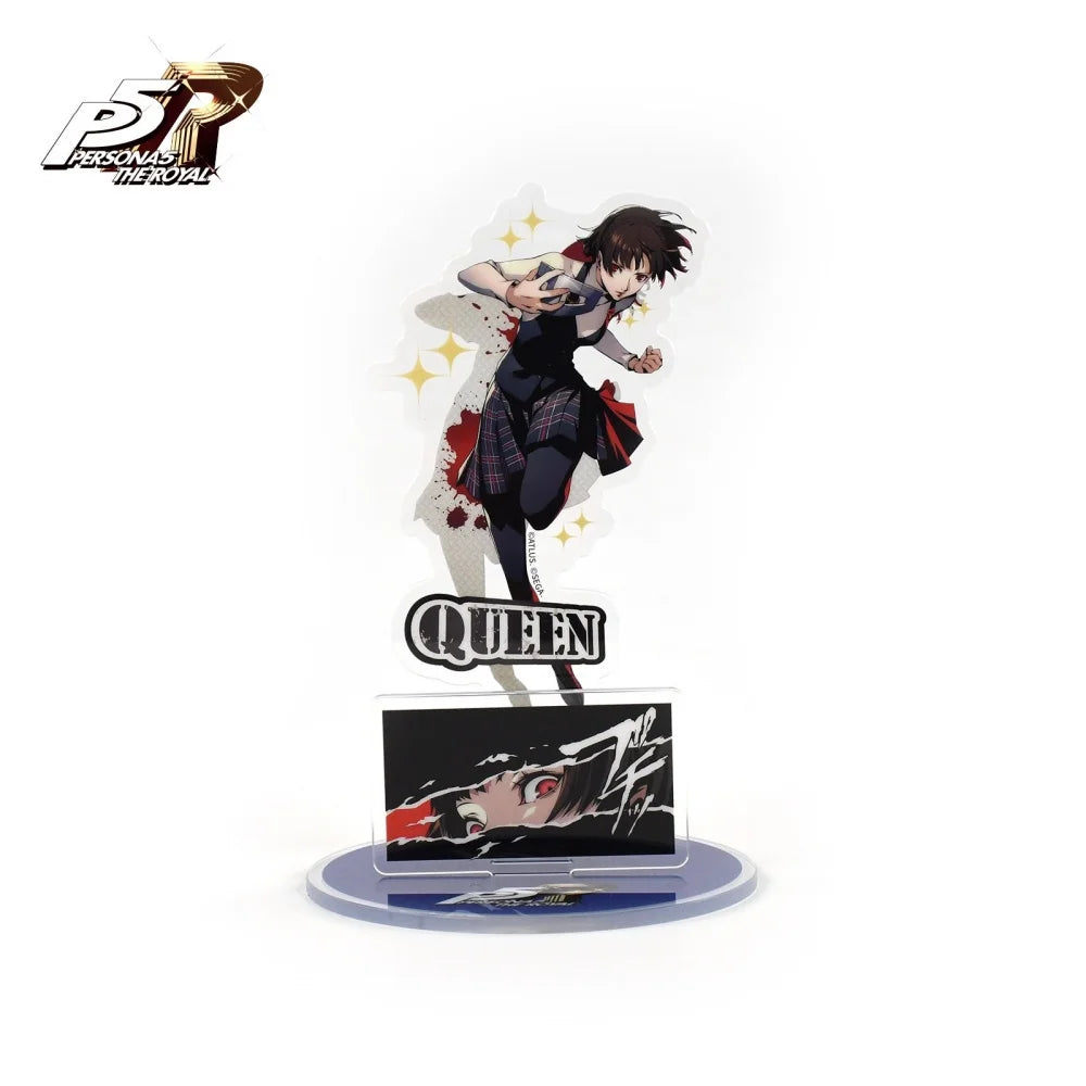 Anime Persona 5 Royal Acrylic Stand Joker Skull （P5R） Keychain Desktop Ornament Collectible Cute Gift