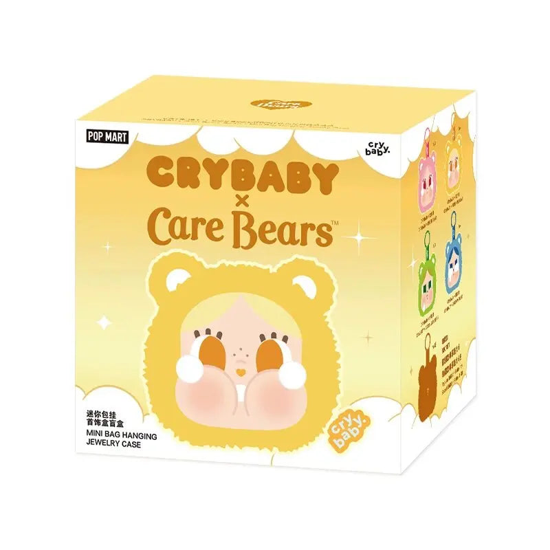 Genuine in Stock POP MART Crybaby Care Bears Series Mini Bag Blind Box Ornament Gift