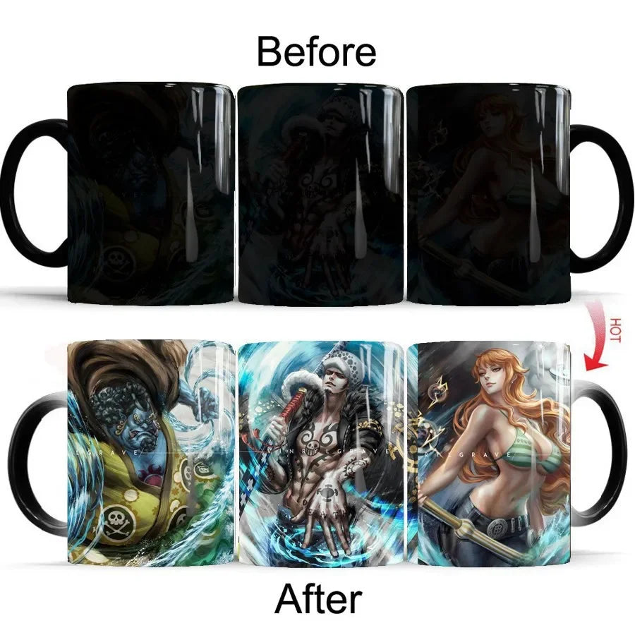 One Piece Luffy Color-Changing Mug