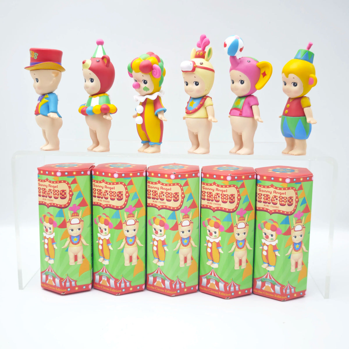 Cute Sonny Blind Box Toys Circus Series Anime Mini Figure Model Cute Ornament Collection Mysterious Birthday Christmas Gifts