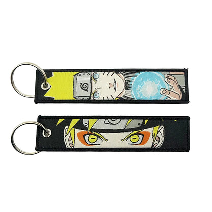 Classic Cartoon Embroidery Keychain