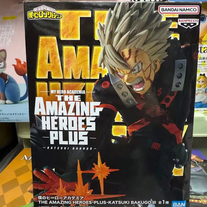 18cm/7.09in Hot Anime My Hero Academia Hero Figures deku Bakugou Katsuki Action Figural PVC Toys Desktop Statue Collection Gifts