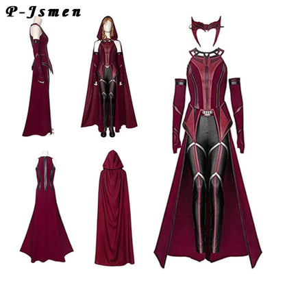 Marvel Wanda Maximoff Cosplay Costume