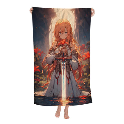 Sword Art Online Asuna Bath Towel
