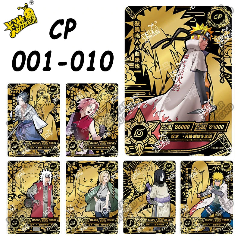 Naruto KAYOU Card Full Set Rare BP NR SE GP CP SP CR MR PR SV SLR OR AR NR UR ZR TR Cards Uzumaki Naruto Anime Collectible Card