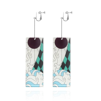 Demon Slayer Tanjiro Earrings