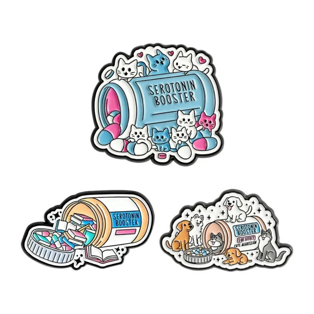 Animal Cartoon Enamel Pin