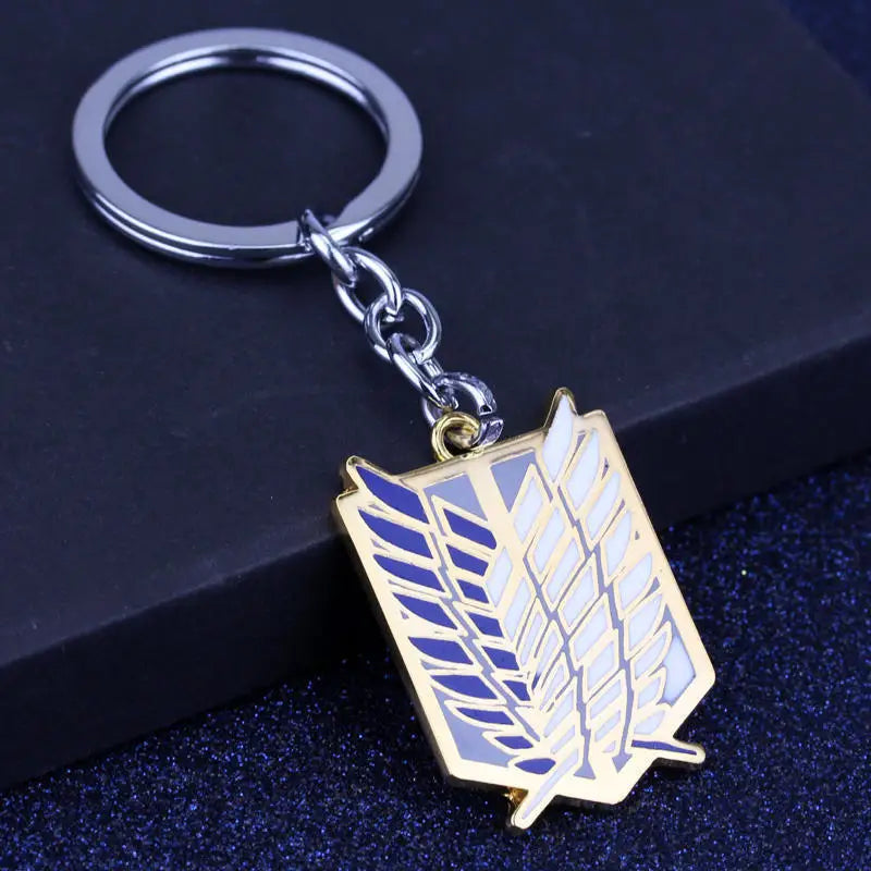 Anime Attack ON Titan Pendant Decoration Keychain for Women Men Cosplay Jewelry Accessories Gift