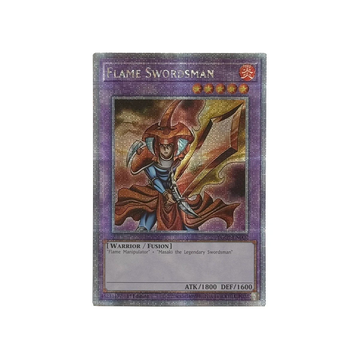 Yu-Gi-Oh! Flame Swordsman Proxy Cards
