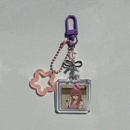A Silent Voice Beaded Keychain