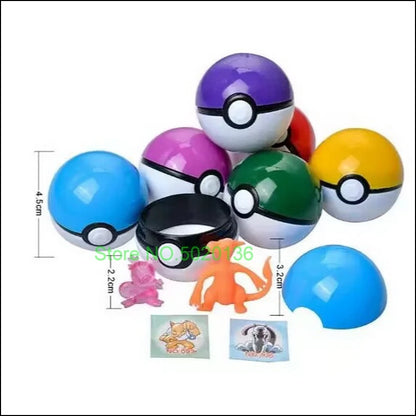 Pokemon Pokeball Figure Set