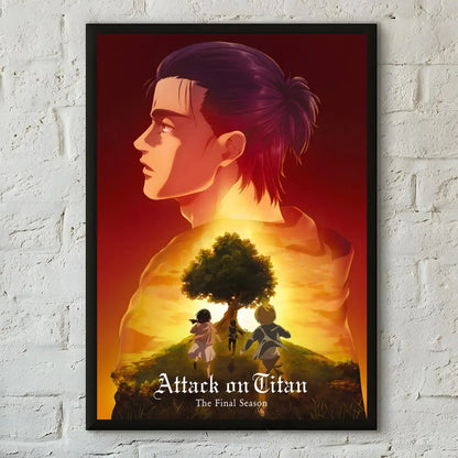 Anime Attack on Titan Poster  Poster Print Wall Art Pictures Canvas Painting Living Room Bedroom Home Decor