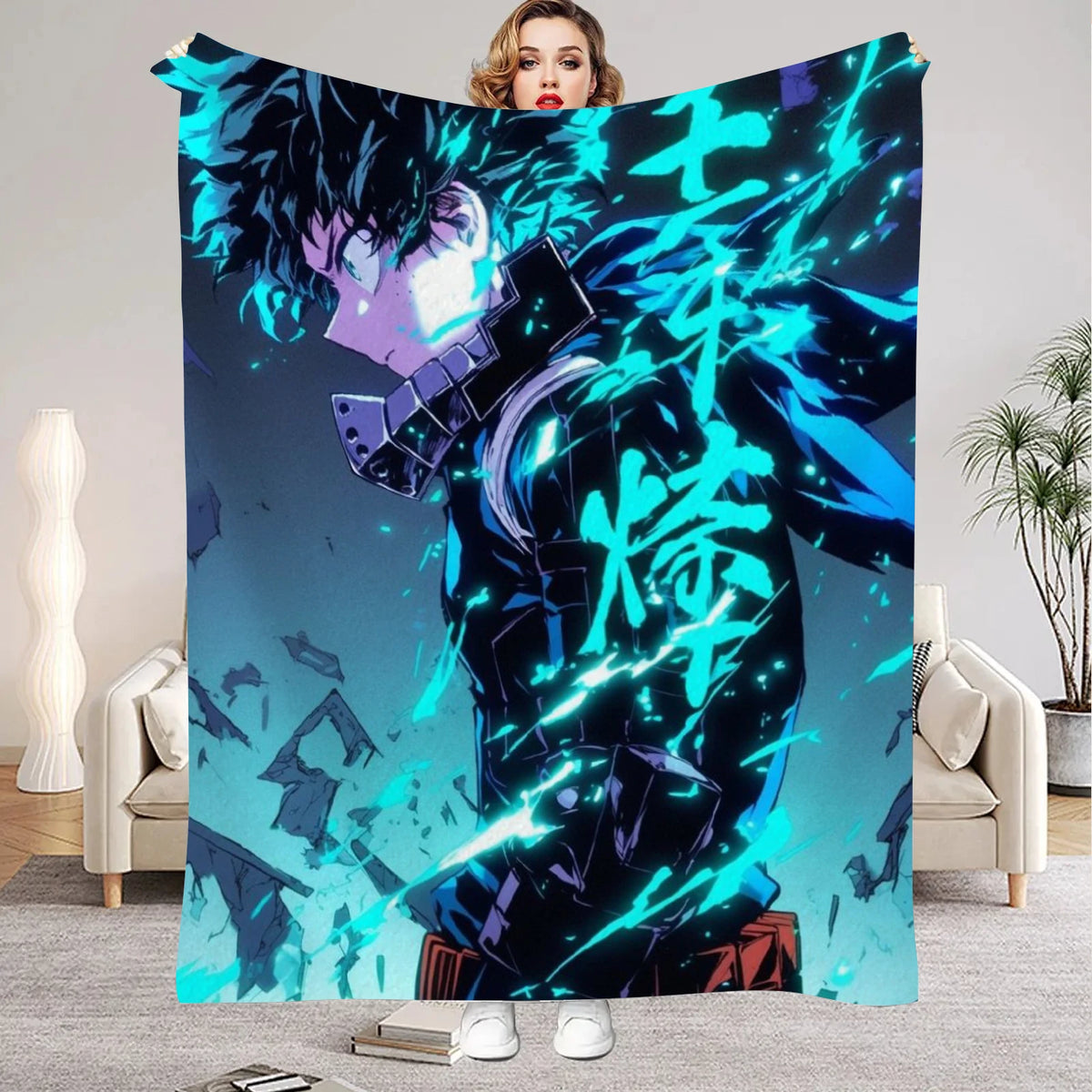 My Hero Academia Flannel Blanket
