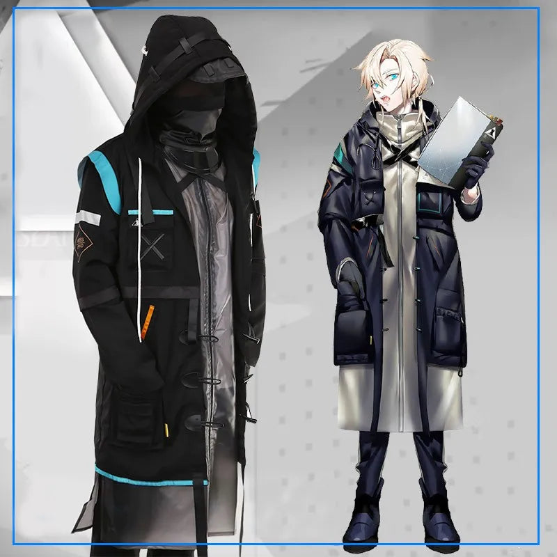 Game Arknights Doctor Cosplay Costume Rhodes Island Outfits Jacket