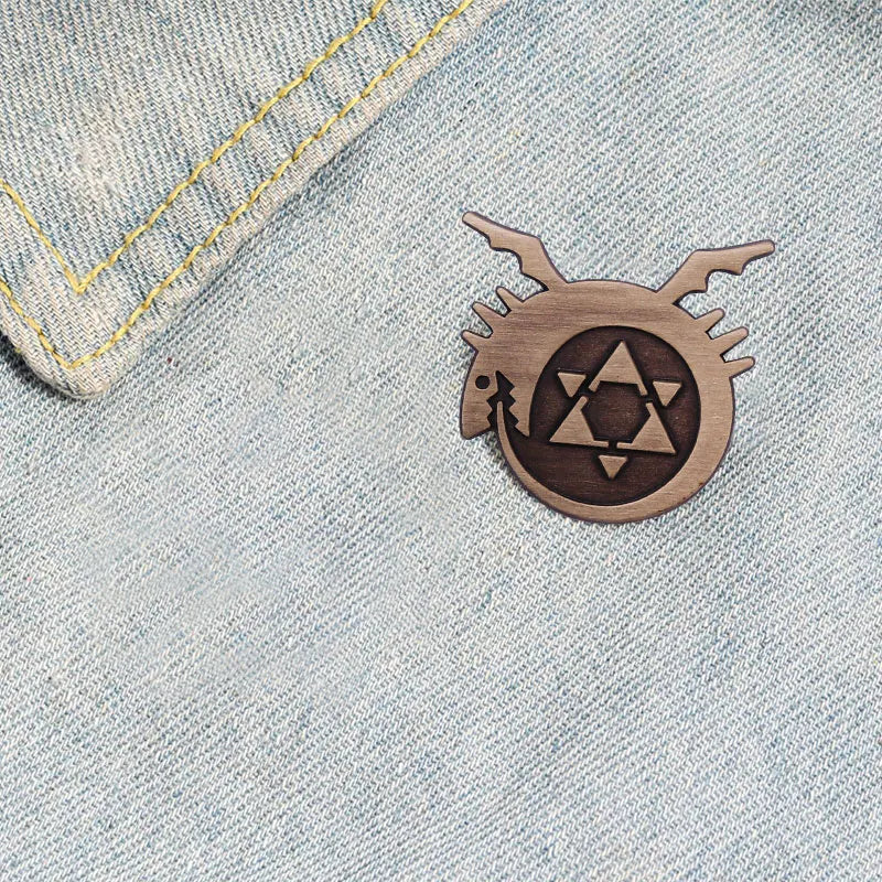 Fullmetal Alchemist Logo Enamel Pin
