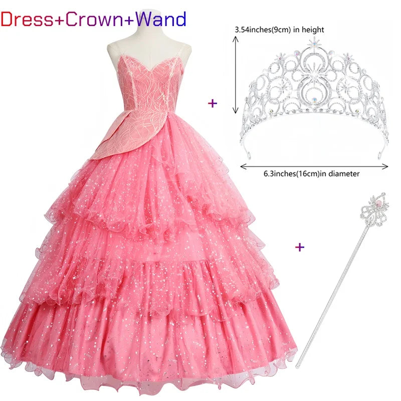 Wicked Glinda Cosplay Dress
