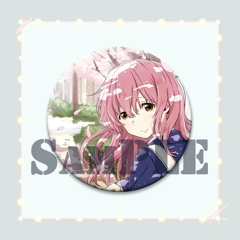 A Silent Voice Ishida Shouya Button Pin