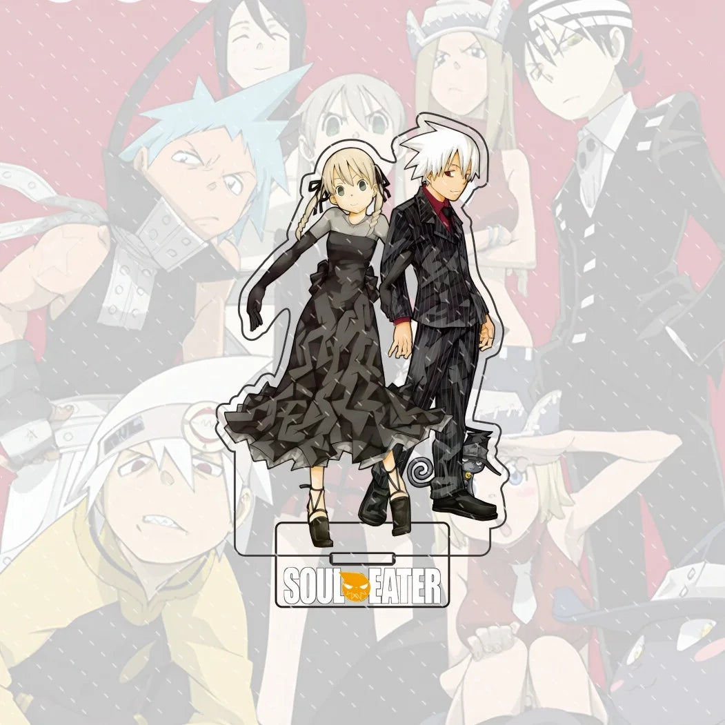 Anime“Soul Eater”Acrylic Character Tsugumi Harudori, Kid Standing Model Stand Exquisite Desktop Decoration Halloween Gift 15CM