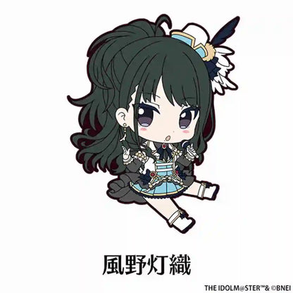 Anime Fans Gifts TTHE IDOLM@STER  Cute Kawaii HD Character Shimamura Uzuki Acrylic Keychain Decoration About 6cm