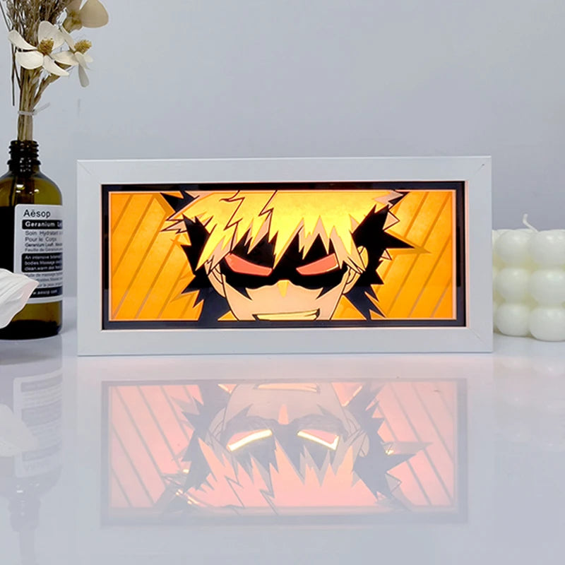 One Piece Zoro Shadow Box
