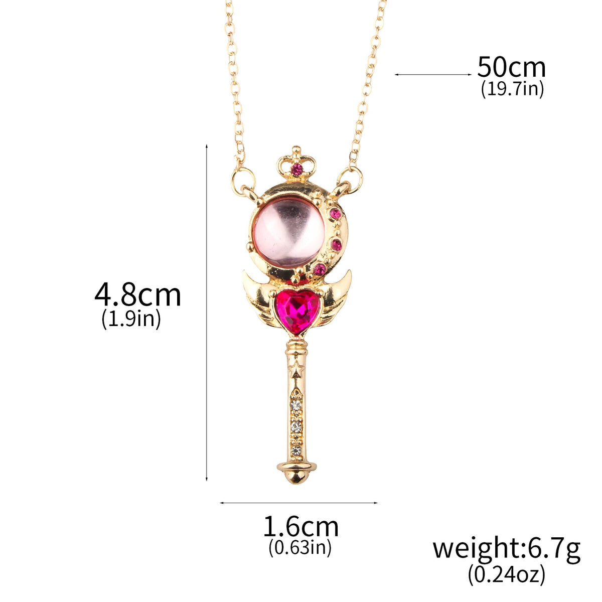 Sailor Moon Tsukino Usagi Necklace