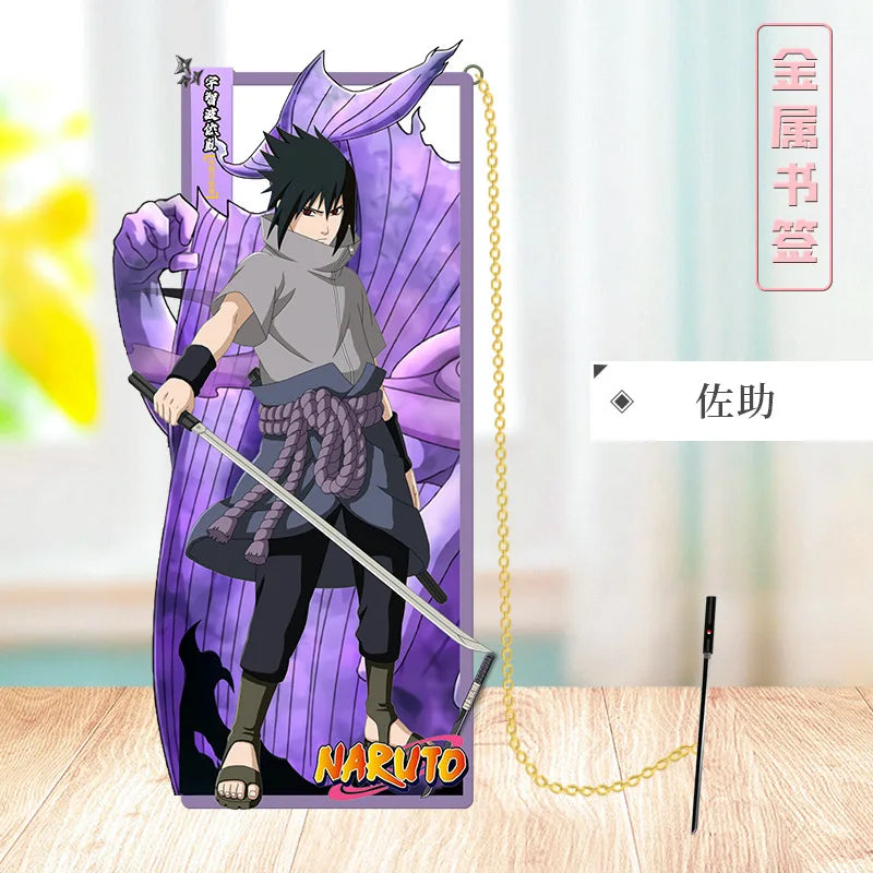 Naruto Sasuke Metal Bookmark