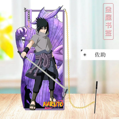 Naruto Sasuke Metal Bookmark