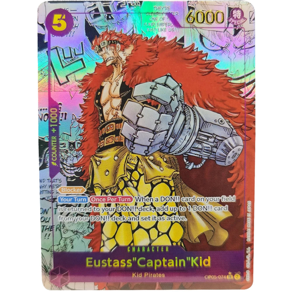 ONE PIECE Collection Cards GAME Monkey.D.Luffy Portgas.D.Ace Sabo  EN DIY High Quality Self Made Game Anime Cards Gift Toy