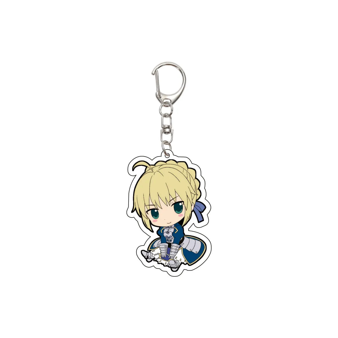 55MM Anime Fate/Grand Order Keychain Fujimaru Ritsuka Mash Kyrielight Astolfo Key Chain Acrylic Model Plate Christmas Gifts