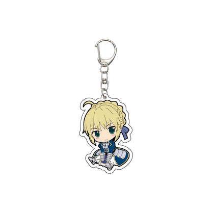 55MM Anime Fate/Grand Order Keychain Fujimaru Ritsuka Mash Kyrielight Astolfo Key Chain Acrylic Model Plate Christmas Gifts