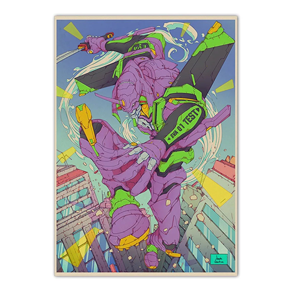 Neon Genesis Evangelion Shinji Canvas Print