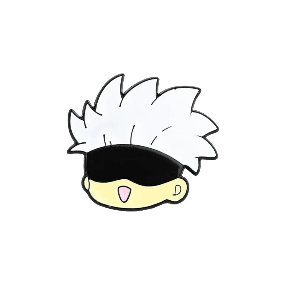 Anime Enamel Character Brooch