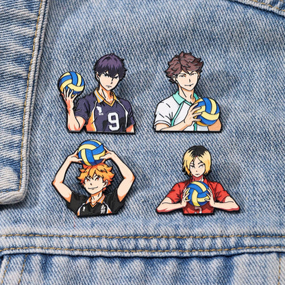Haikyuu Volleyball Enamel Pin