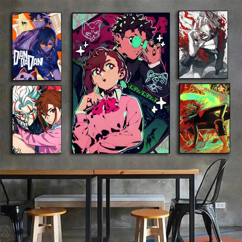 Dandadan Sixth Canvas Poster