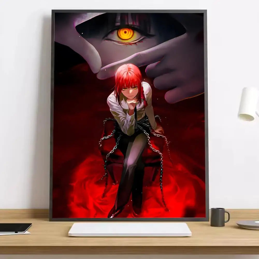 Chainsaw Man Makima Canvas Poster