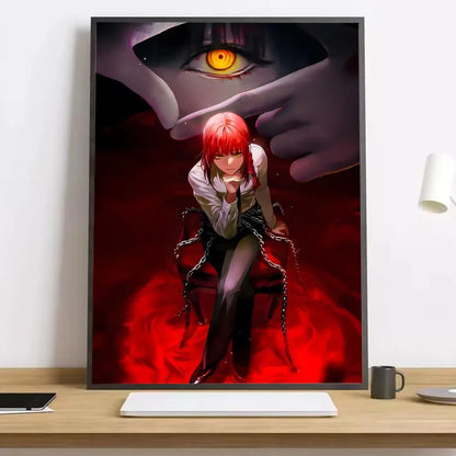 Chainsaw Man Makima Canvas Poster