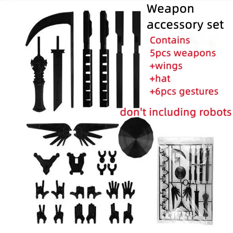 3D Printed Multi-Jointed Movable Shapeshift Robot Action Figure with Full Articulation for Stop Motion Animation 5 Action Figure