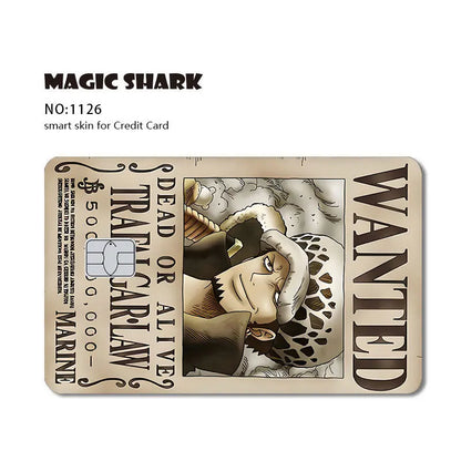 One Piece Shark Card Skin