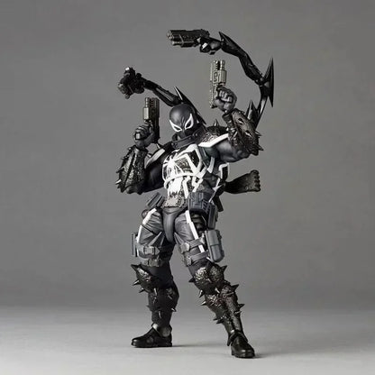 Kaiyodo Revoltech Venom Agent Yamaguchi PVC Figurine - Eugene Thompson Collectible Toy