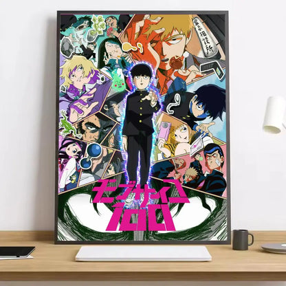 Mob Psycho 100 Reigen Canvas Poster