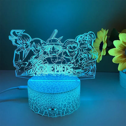 One Piece Luffy LED Lamp