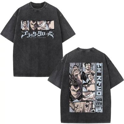 Black Clover Yami Sukehiro Washed T Shirt
