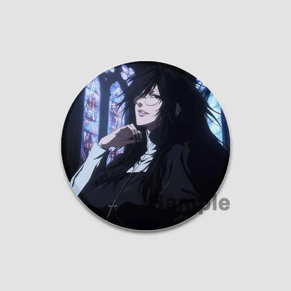 Hellsing Ultimate Alucard Pin Button