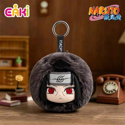 EAKI Naruto Shippuden Special Color Series Earphone Bag Blind Box Itachi Sasuke Cute Keychain Trendy Toys Surprise Pendants Gift