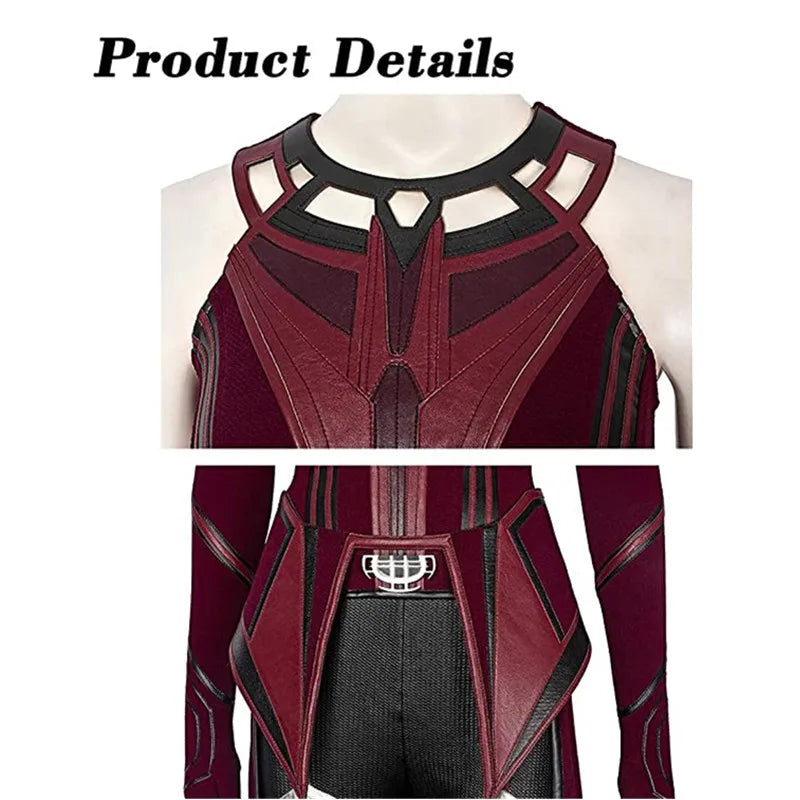 Marvel Wanda Maximoff Cosplay Costume