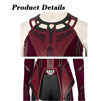 Marvel Wanda Maximoff Cosplay Costume