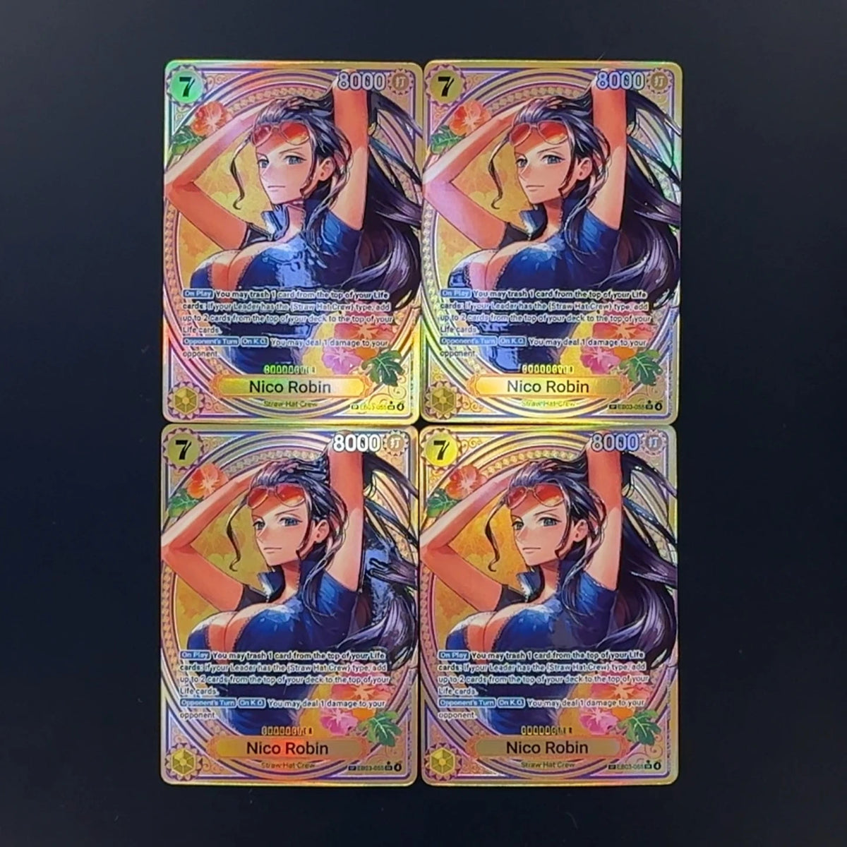One Piece Heroins Foil Cards